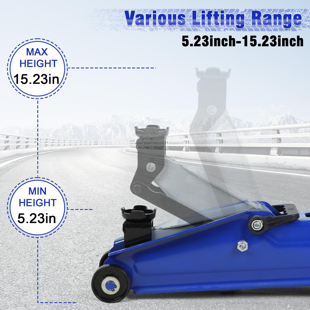 3 Ton Heavy Duty Steel Floor Jack M9898