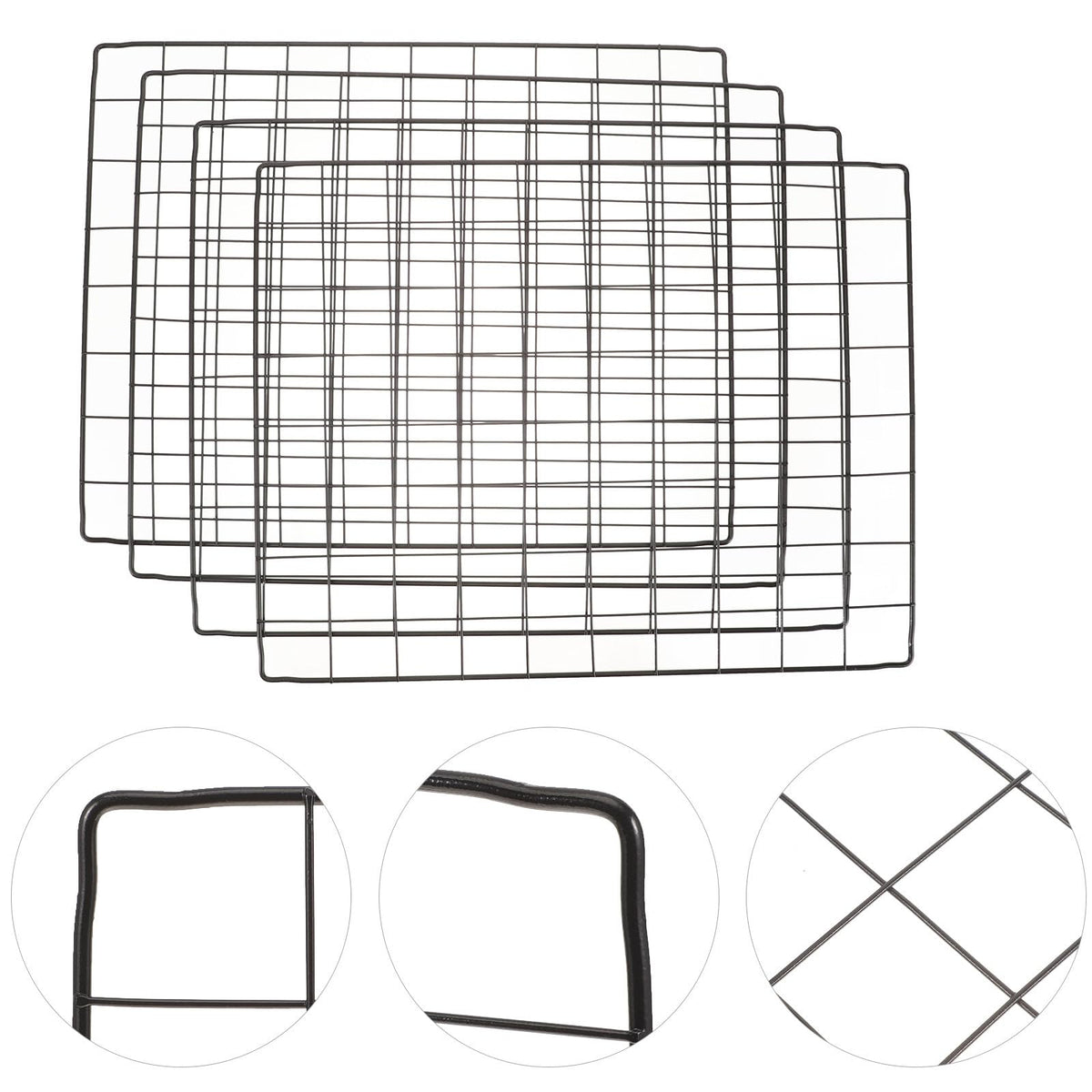4pcs Flexible Iron Mesh Dog Fence Panels G832212