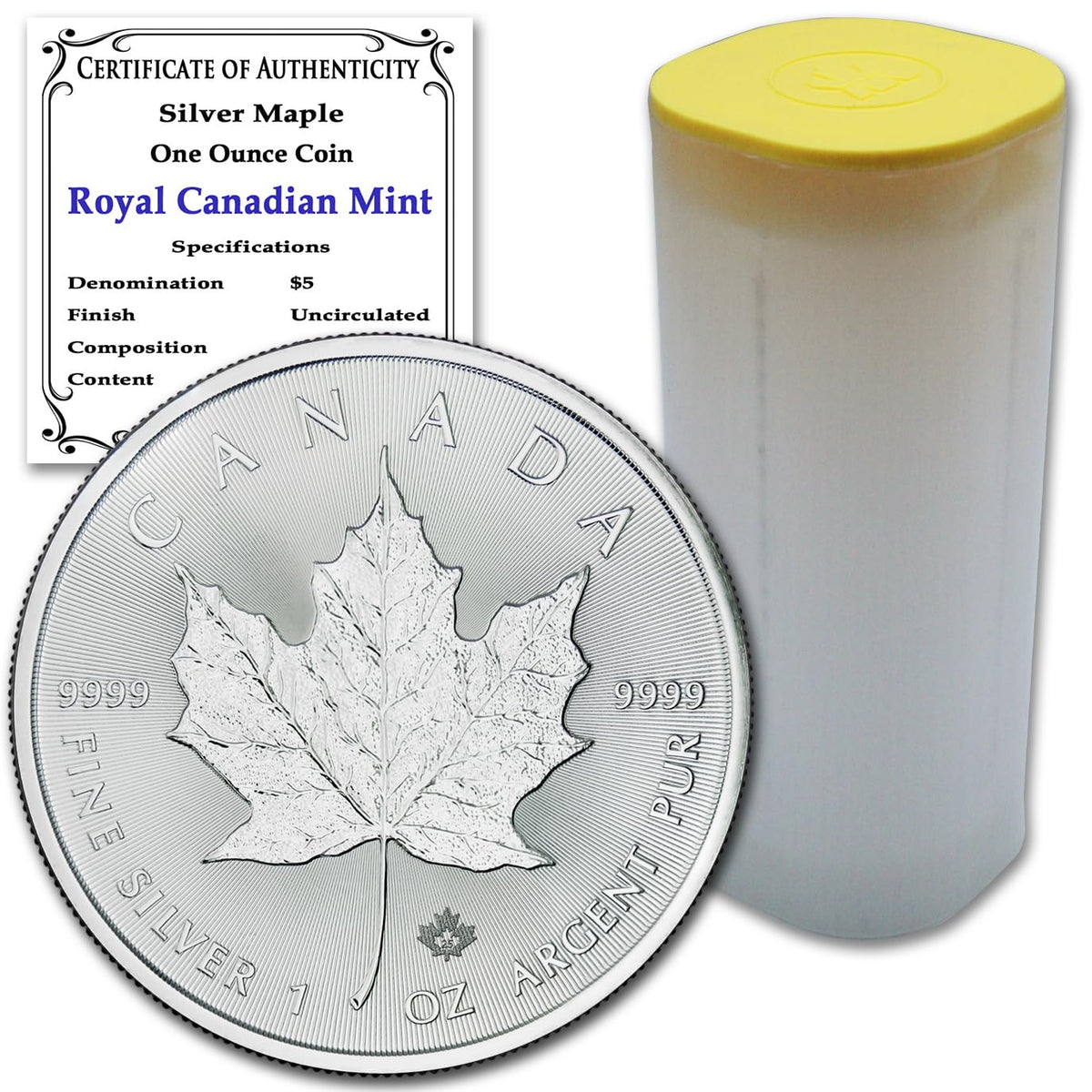 1 oz Silver Canadian Maple Leaf S824835
