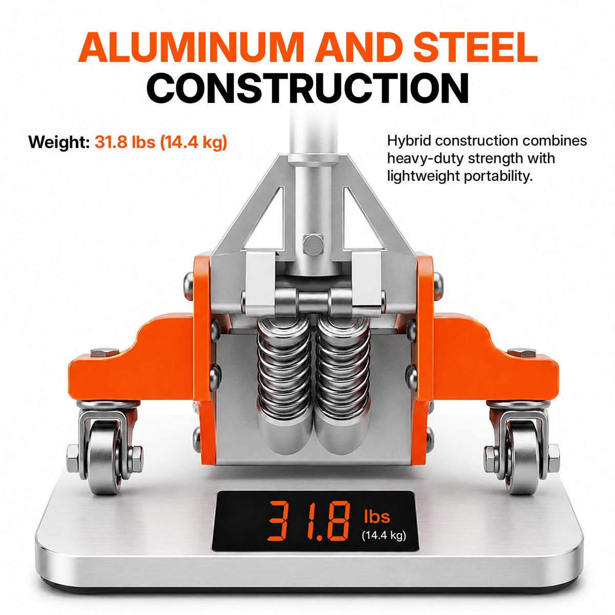 1.5 Ton Aluminum Steel Low Profile Hydraulic Floor Jack J97810