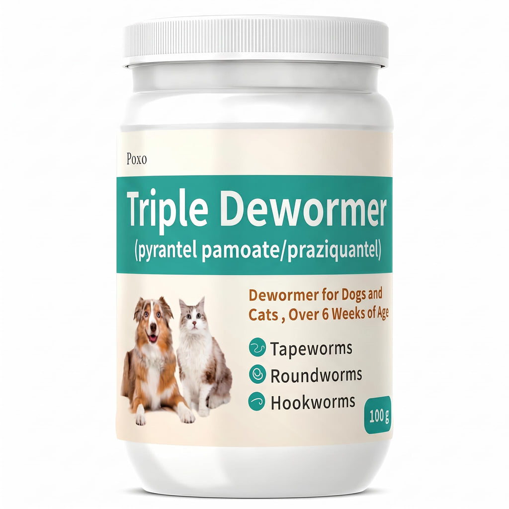 3-Way Dewormer for Dogs & Cats with Praziquantel & Pyrantel Pamoate M10944