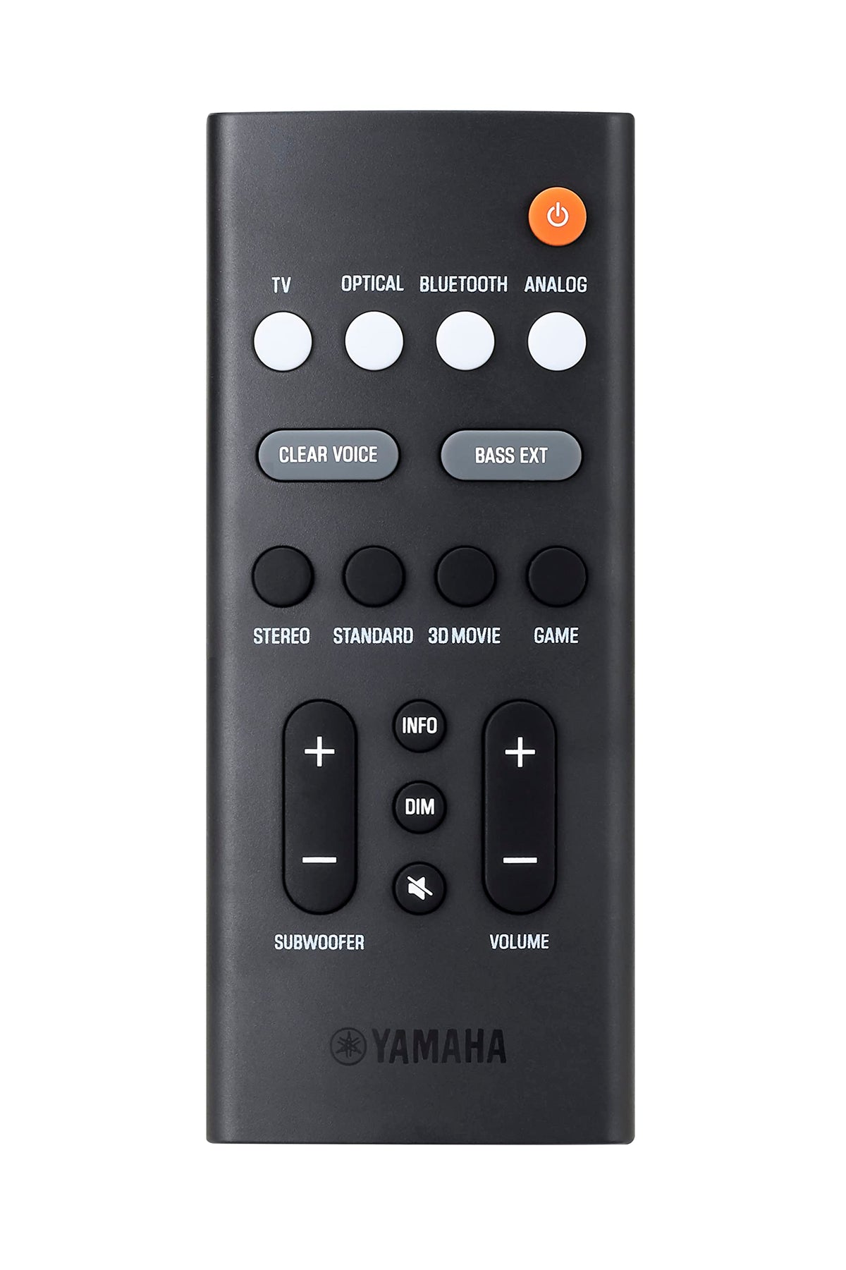 Compact Sound Bar with Wireless Subwoofer and Bluetooth, Black D489171
