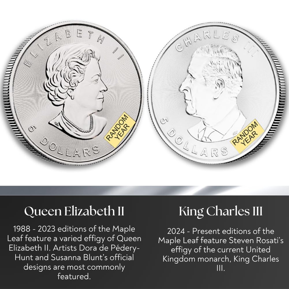 1 oz Silver Canadian Maple Leaf S824835