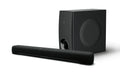 Compact Sound Bar with Wireless Subwoofer and Bluetooth, Black D489171
