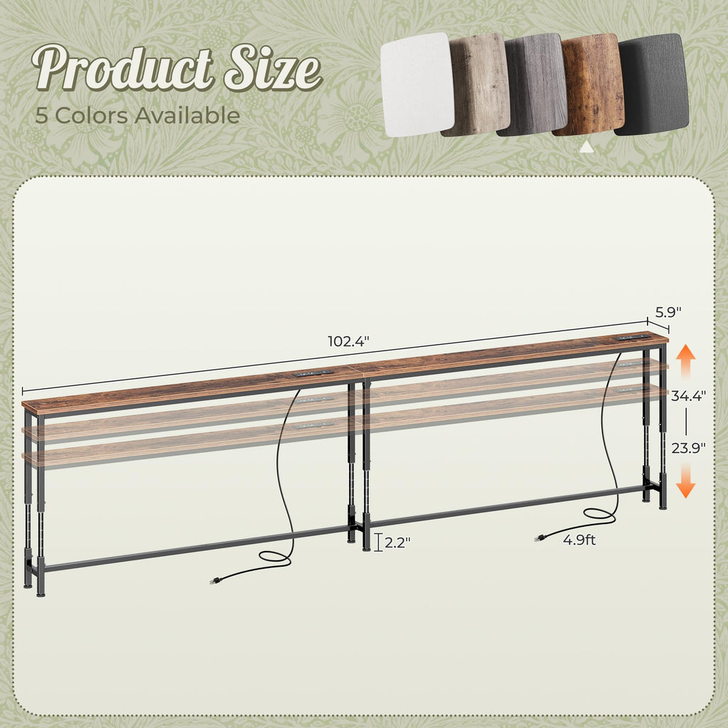 Sofa Table with Power Outlets M9250