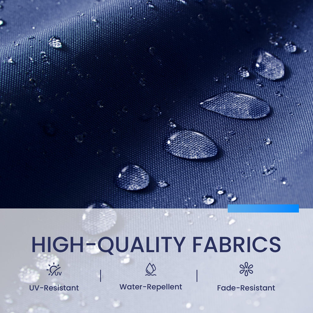 10x10 FT Cantilever Patio Umbrella with Base & LED K436162