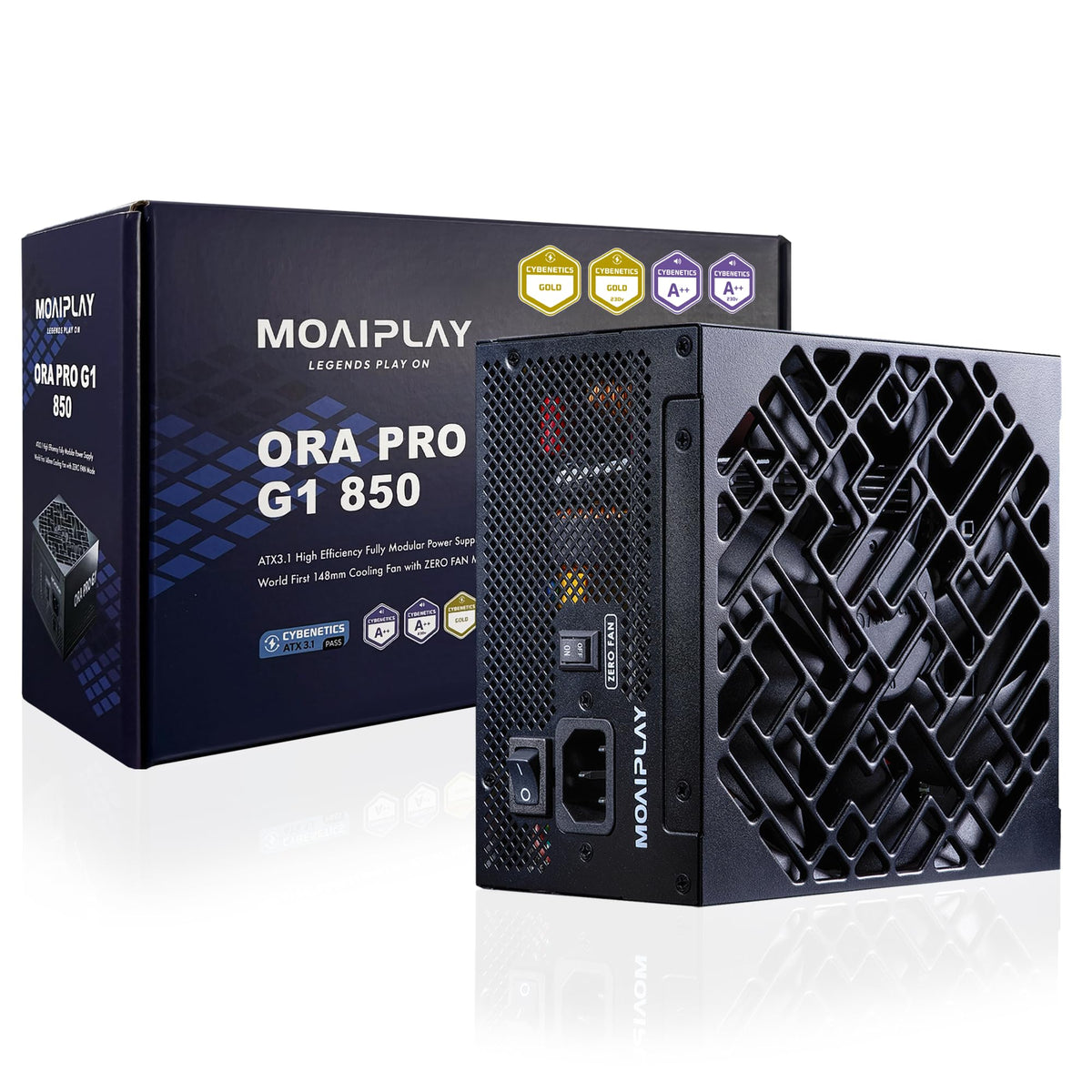 850W Gold Fully Modular ATX 3.1 PSU O482