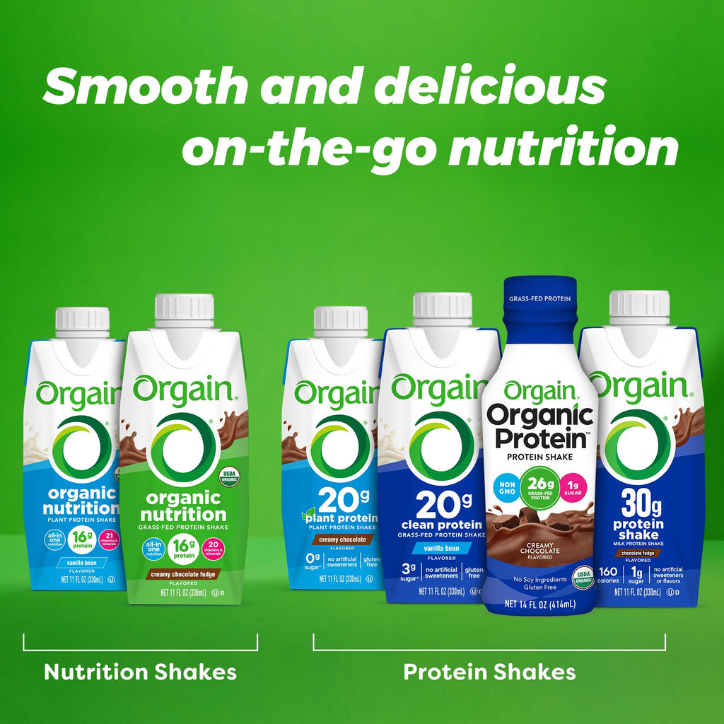 Organic Creamy Chocolate Fudge Shake 12 Pack C91255