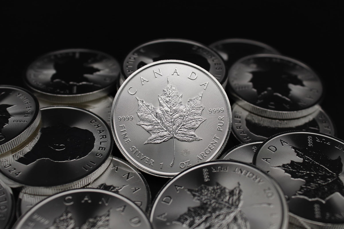 1 oz Silver Canadian Maple Leaf S824835