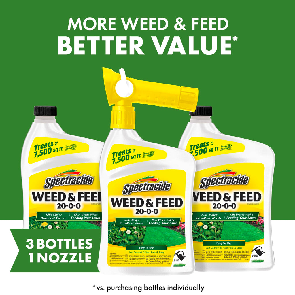 Weed & Feed 32 Oz 3 Pack A419002
