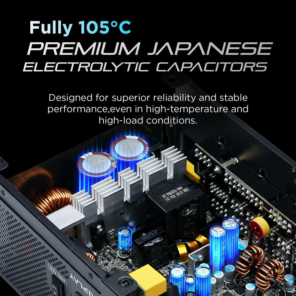 850W Gold Fully Modular ATX 3.1 PSU O482