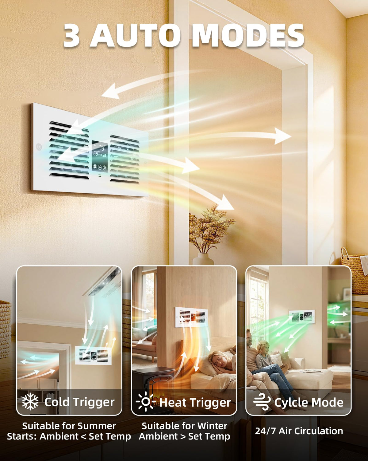 Reversible Room to Room Fan C148
