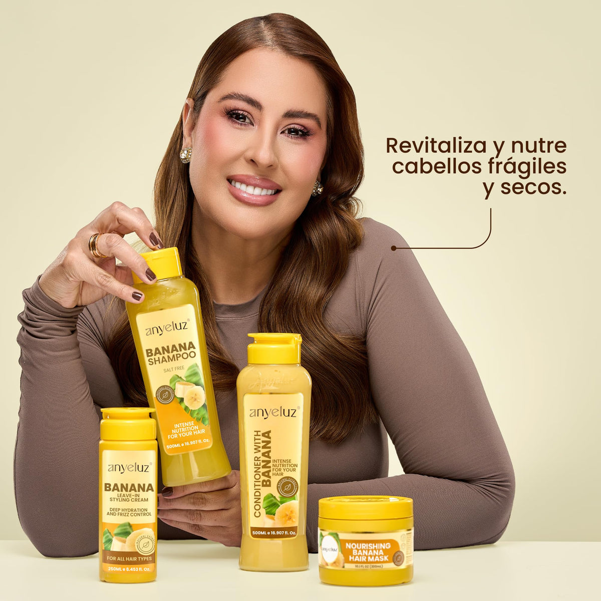 Banana Hair Mask with Banana Extract 10 Oz K58875