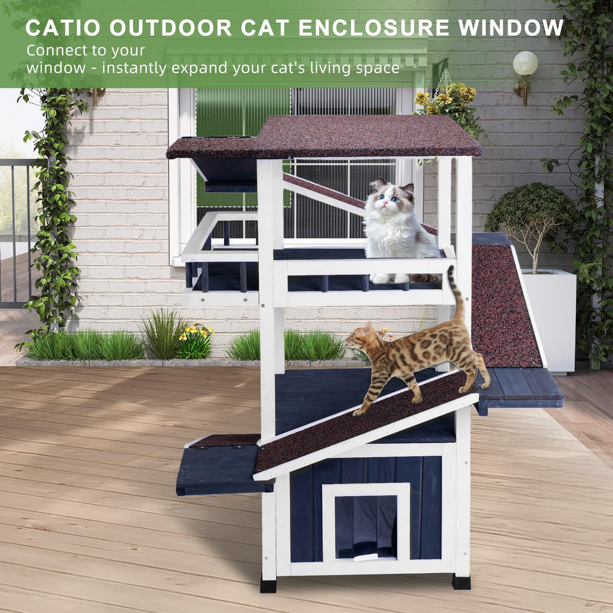Weatherproof Outdoor Cat Tree O2929