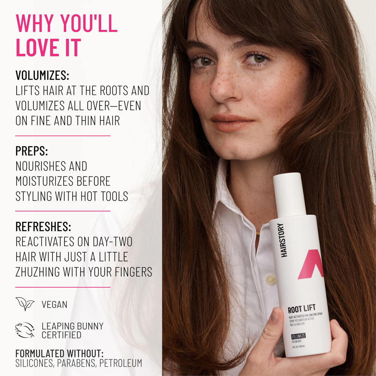 Heat Activated Volumizing Spray 8 oz E392393