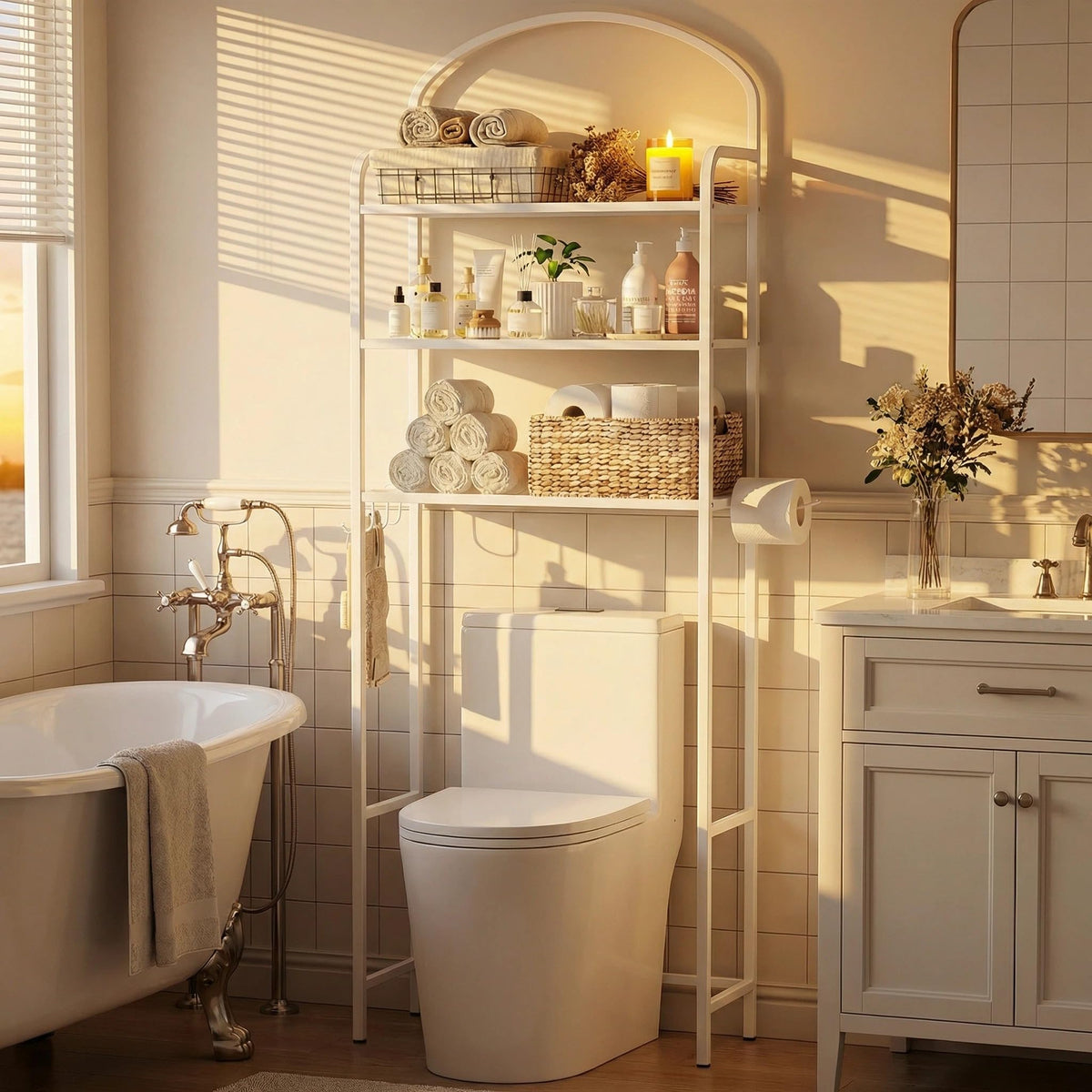 3 Tier Over The Toilet Storage Rack C2641