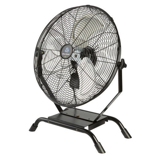 24 Inch Steel Floor and Wall-Mount Misting Fan I3851