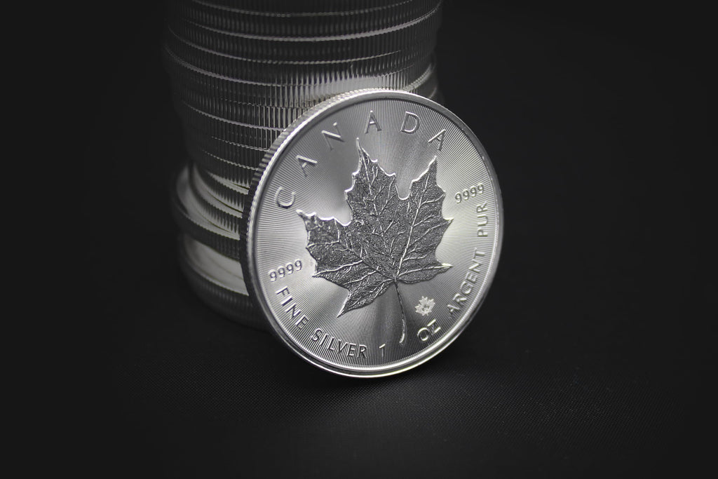 1 oz Silver Canadian Maple Leaf S824835