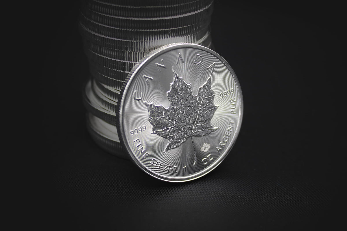 1 oz Silver Canadian Maple Leaf S824835