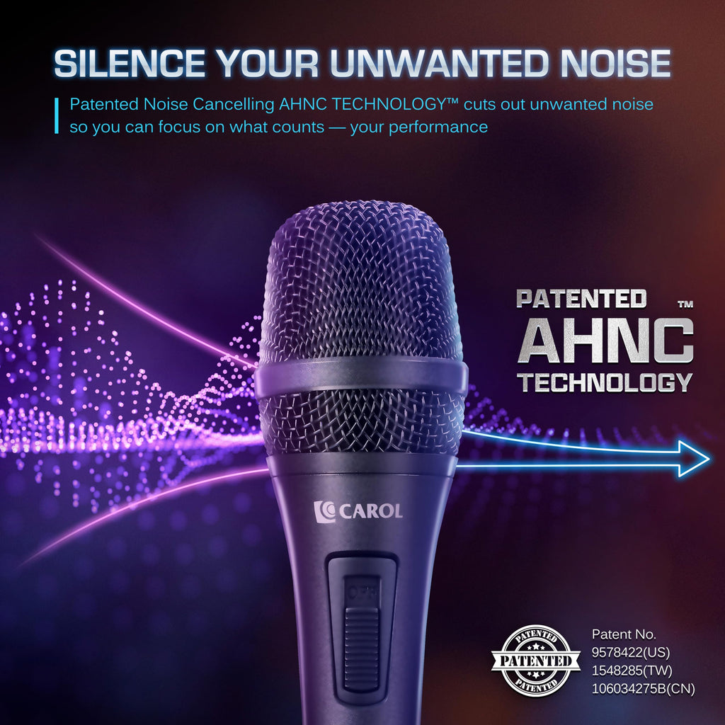 XLR Wired Dynamic Cardioid Vocal Microphone with Switch A21101
