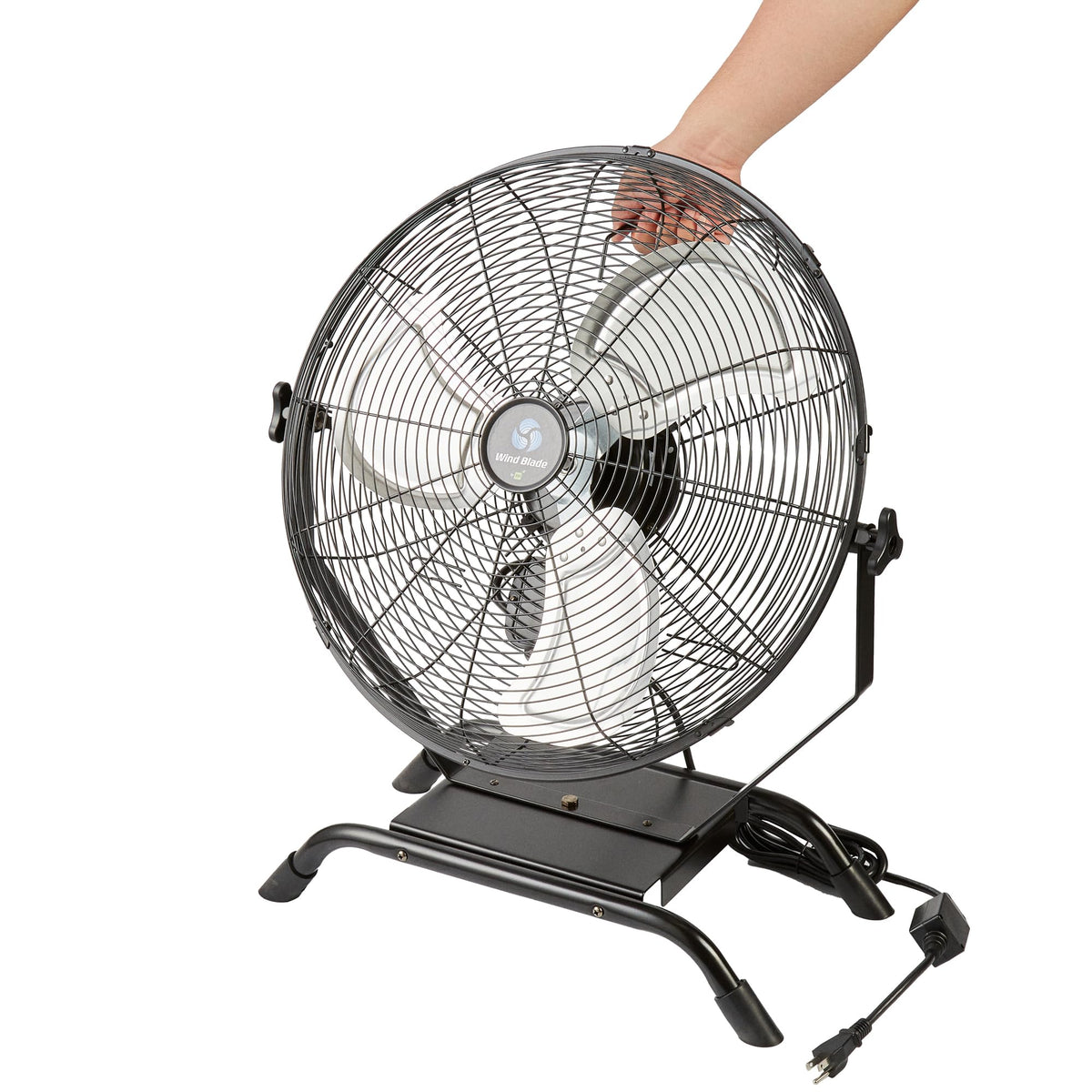 24 Inch Steel Floor and Wall-Mount Misting Fan I3851