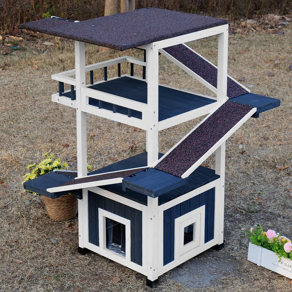 Weatherproof Outdoor Cat Tree O2929