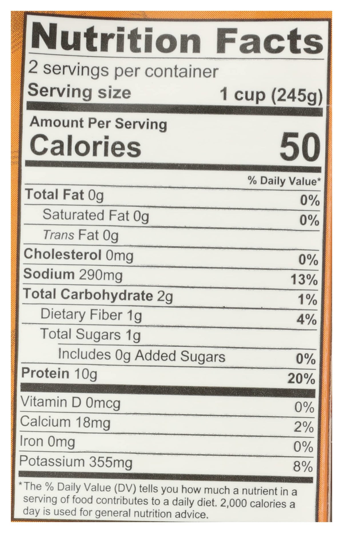 Mushroom Chicken Bone Broth 10g Protein Gluten Free 16.9 Oz Pack of 6 I1786