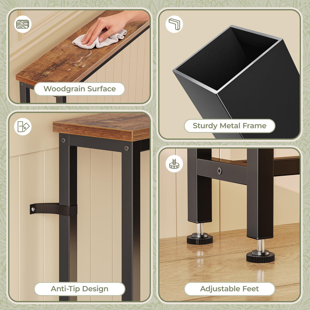 Sofa Table with Power Outlets M9250
