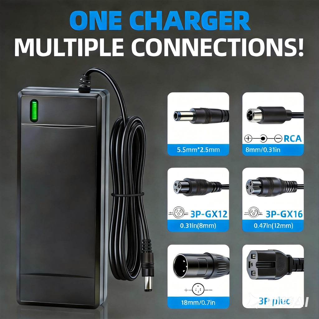 54.6V 2A Lithium Battery Charger J291