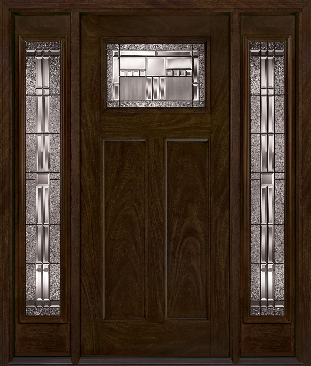 Fiberglass Front Entry Door 36" x 80" with Sidelite G56576