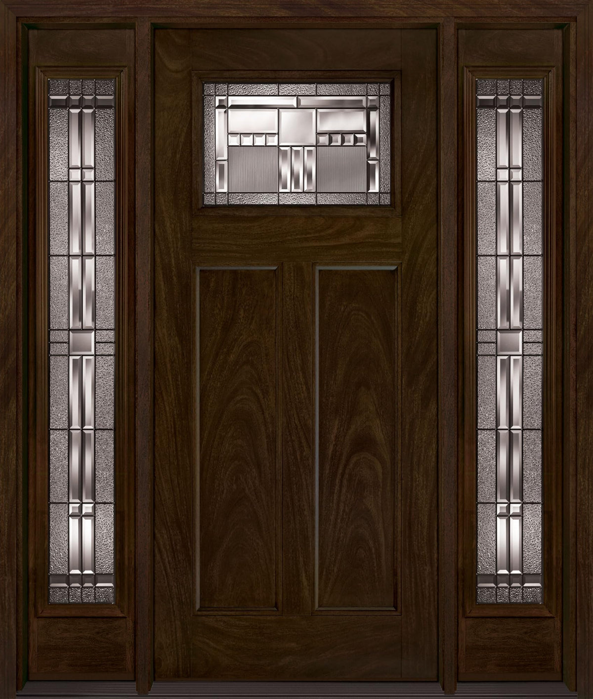 Fiberglass Front Entry Door 36" x 80" with Sidelite G56576