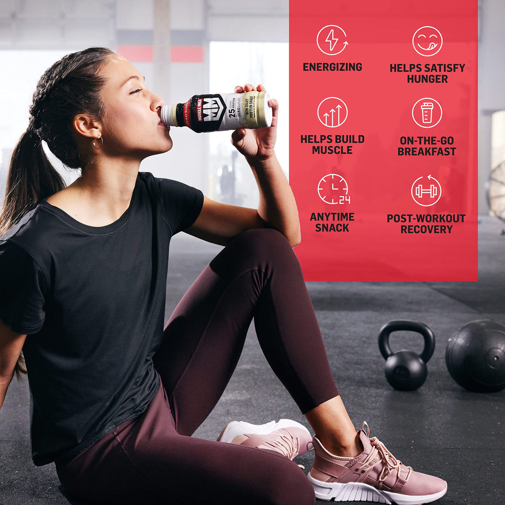 Strawberries 'N Crème Protein Shake 25g 14 Fl Oz 12 Pack D817847