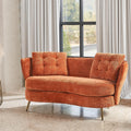 Tufted Velvet Two Seater Sofa B6482