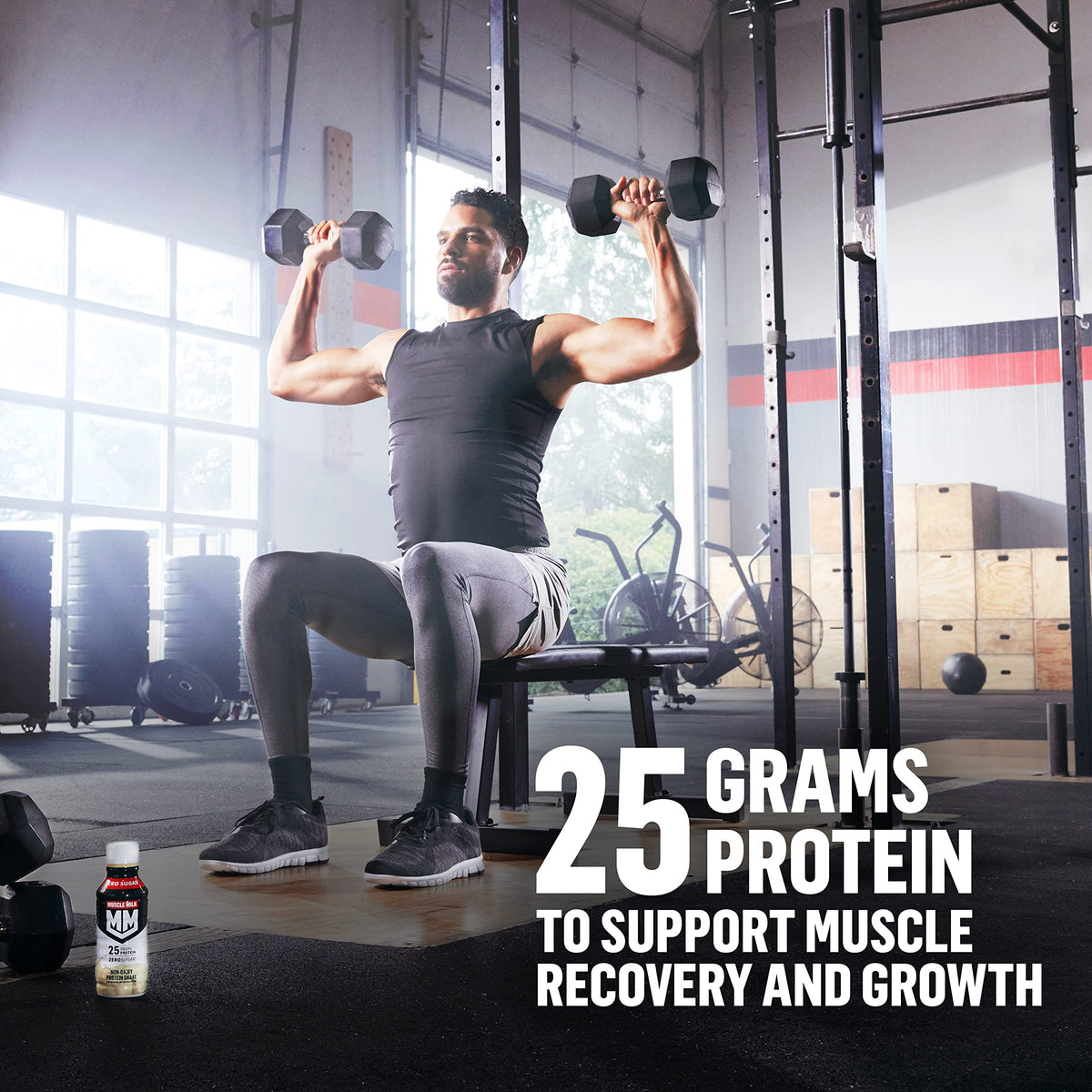 Strawberries 'N Crème Protein Shake 25g 14 Fl Oz 12 Pack D817847